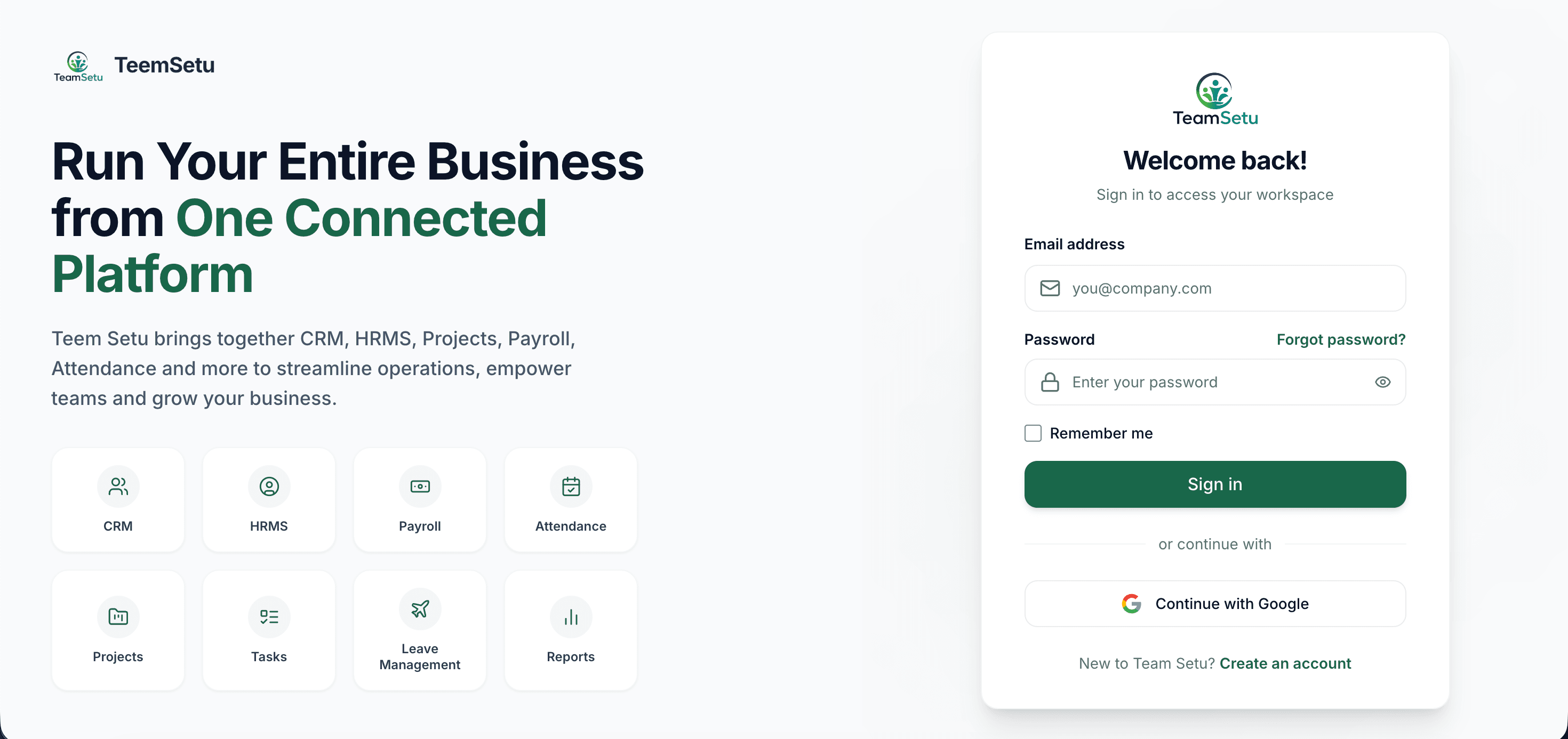 TeemSetu — Workforce Management Platform