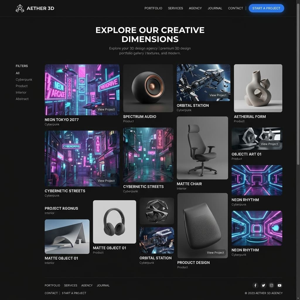 Immersive Virtual Retail Showroom